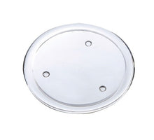 Kerzenhalter Glasplatte D14 H1.7cm klar