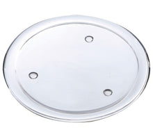 Kerzenhalter Glasplatte D19.5 H1.8cm klar