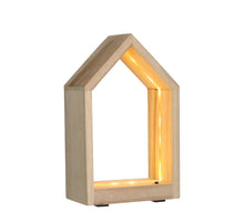 Holzhaus LED 9x16xh26 cm