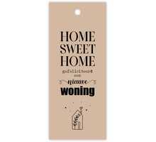 Packung mit 12 PIP-Geschenkkarten - Home sweet home