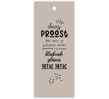 Packung mit 12 PIP-Geschenkkarten - Cheers, darauf muss man anstoßen!