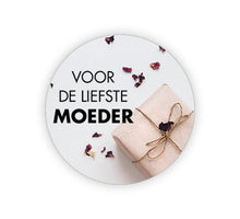 Rolle mit 500 Etiketten „Für die liebste Mutter“ Ø35mm