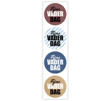 Rolle mit 500 Etiketten „Schönen Vatertag“ Ø35mm Kombi