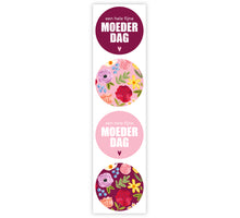 Rolle mit 500 Etiketten „Einen ganz schönen Muttertag“ Ø35mm Kombi