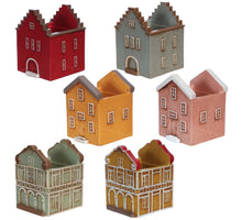 Töpfe Houses of Colour Curaçao, 6er-Set, L 8,6 cm, B 8 cm, H 10,5 cm
