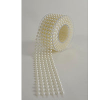 pb. Spule Perlengirlande (4 cm) creme 180cm