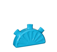 Vase Limon L18,5xW5xH11,5cm ozeanblau