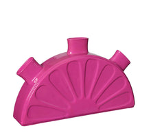 Vase Limon L28xW6xH17cm fuchsia