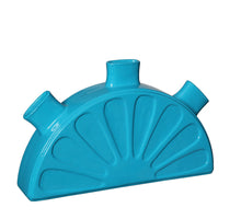 Vase Limon L28xW6xH17cm ozeanblau