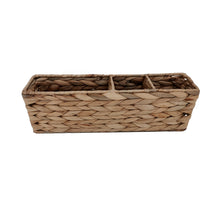 S/3 Tablett Wasserhyazinthe 45x20x6cm Natur