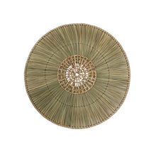 Wanddeko Canoas Gras Ø78cm Natur