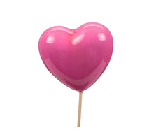 pb. 12 Styro-Herzen Lack/Pick Pink 70x70 mm