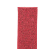 ROLLE BAUMWOLLE SCHACH 72CM 9MTR ROT