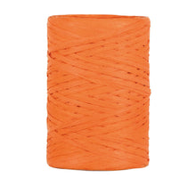 PAPIER-RAFFIA 5-8MM 100MTR ORANGE