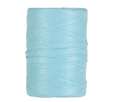 PAPIER-RAFFIA 5-8MM 100MTR HIMMELBLAU