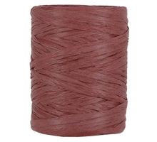 PAPIER-RAFFIA 5-8MM 100MTR BORDEAUX