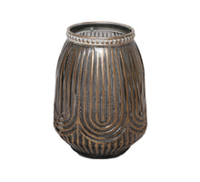 Vase Cadiz Metall 20x16x26cm Antik Gold