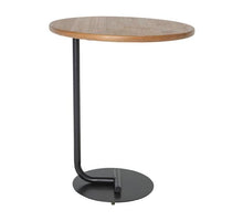 Beistelltisch Itinga D49 H60cm Schwarz/Natürlich