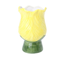 Vase Zona Sur D11 H17cm Grün/Gelb