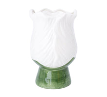 Vase Zona Sur D11 H17cm Grün/Weiß