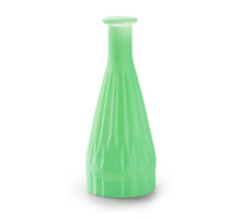 Flaschenvase 'patty' Glas matt mint h21 d8,5 cm