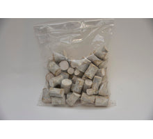 pb. 50 Holzstöcke White-wash 3 cm