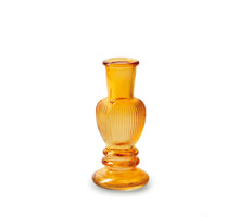 Kerzenhalter/Väschen 'Liselot' orange H12 D5,5 cm