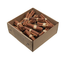 w/b. 34 Zimtstangen auf Draht, Natur, 10 cm