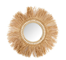 Fisch M Holz mit Seil 39x14x2,5cm Weiß-Waschung