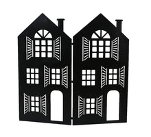 Zimmerparavent aus schwarzem Eisen, 1,5 x 167 x 160 cm