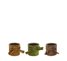 Teelichthalter Glas Ø8.6x9.4cm Grau gemischt