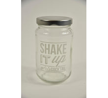 Cocktailshaker mit Rezepten D7 H12cm