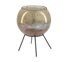 Uhr Metall 60x10x60cm Multi