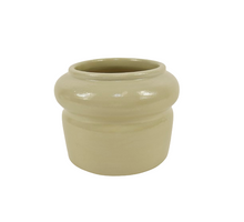 Topf Verona 18x15 Hellgrau