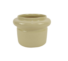 Topf Verona 22x18 Hellgrau