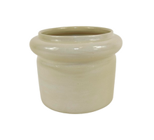 Topf Verona 25x20 Hellgrau