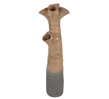 Vase Trunk 20x60cm Eisengrau