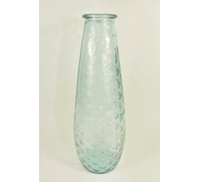 Vase Palm, klares Recyclingglas, D19 H55cm