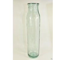 Vase Dahlya aus klarem Recyclingglas D18 H75cm