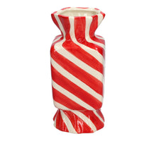 Vase Candy 9x9x20 rot