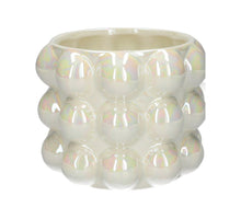 Topf Bubbly d16xh12,2cm Sand+Perle