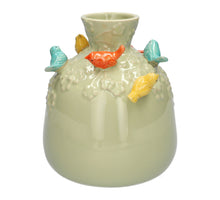 Flaschenvögel d14xh16cm grün