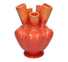 Vase Talia Ø15,5 x H21 cm orange/kirschrot