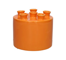 Vase Tulia Ø17xH14,3cm orange