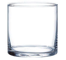 Zylindrisches Glas ''Chelsea'' klar H15 T15cm