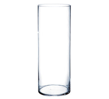 Zylindrisches Glas ''Neapel'' klar H40 T15cm