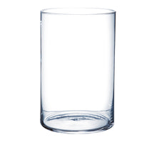 Zylindrisches Glas ''Neapel'' klar H40 T20cm