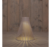 Hängeleuchte Solar 1 LED 20x20x24cm Sand