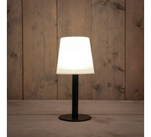 Tischleuchte Solar LED 15x15x32cm warmweiß