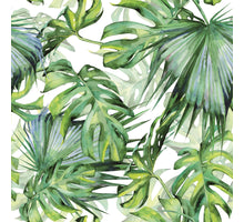 OUTDOOR-LEINWAND 58X58CM MONSTERA